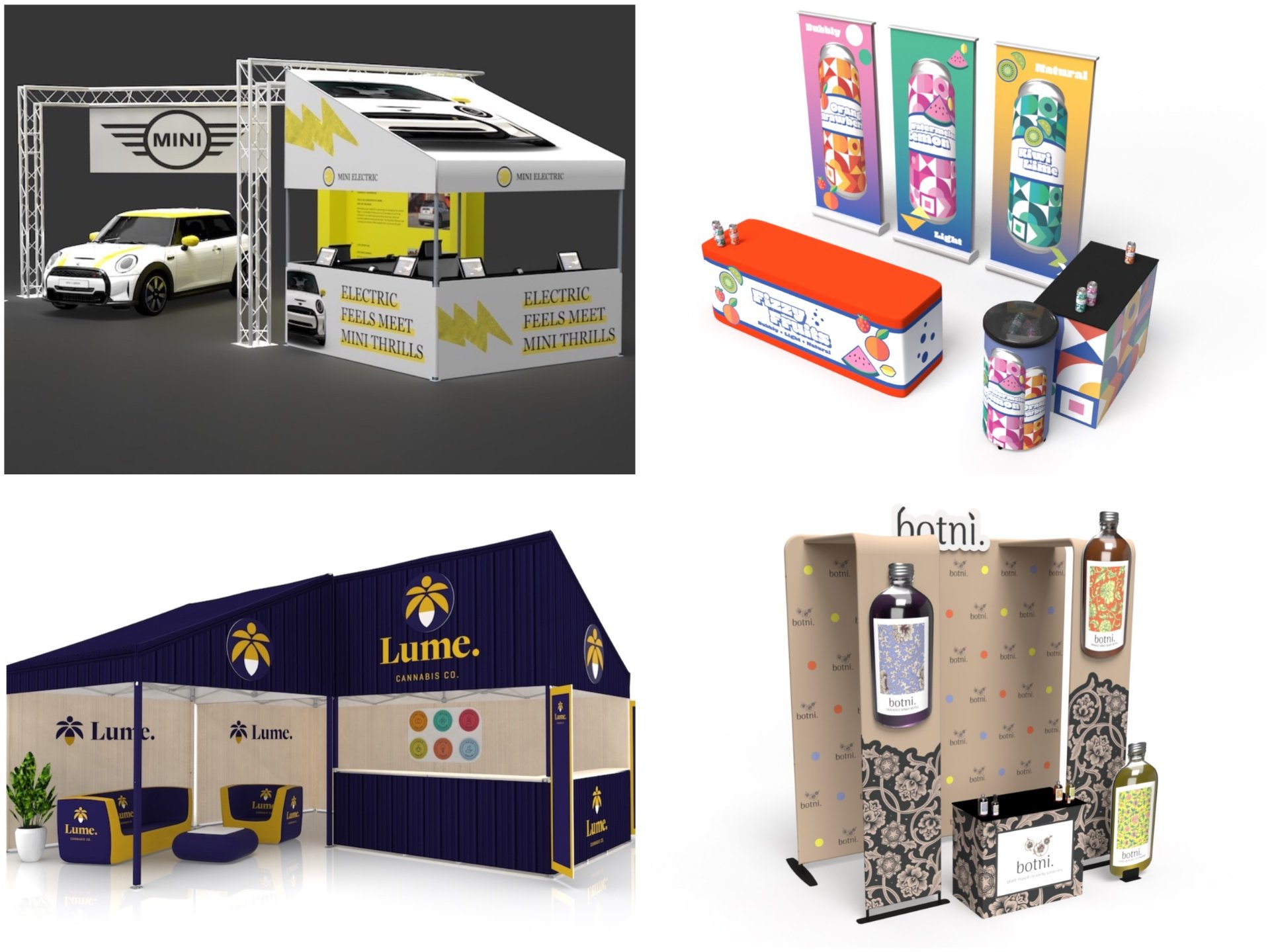 Custom Trade Show Booths Made in USA by TentCraft