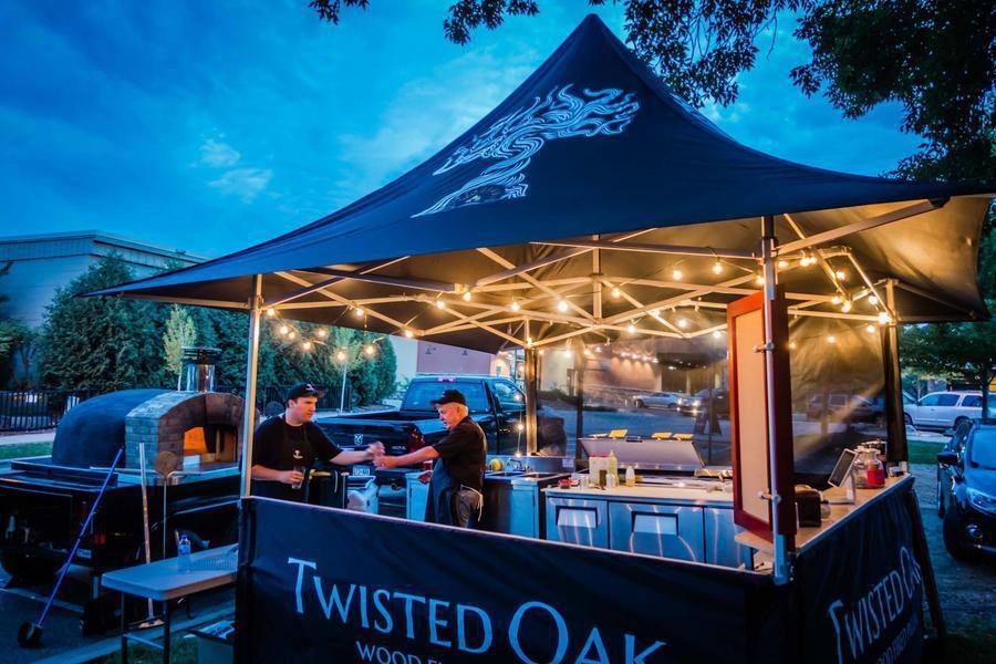 Twisted Oak Food Service Tent